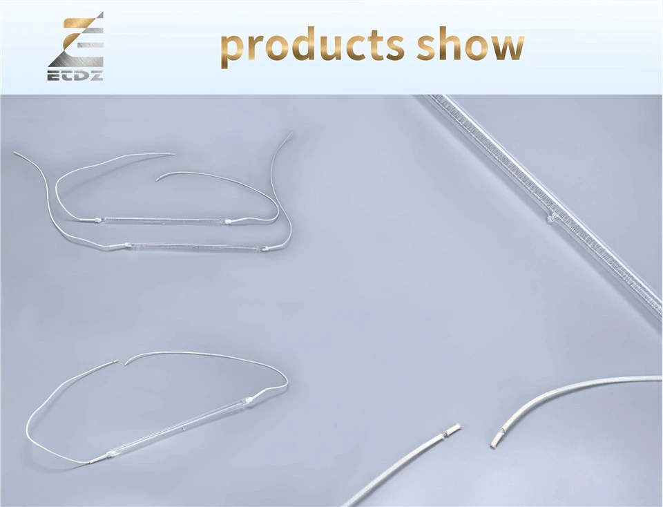 Tungsten Wire Halogen Lamp Infrared Tube